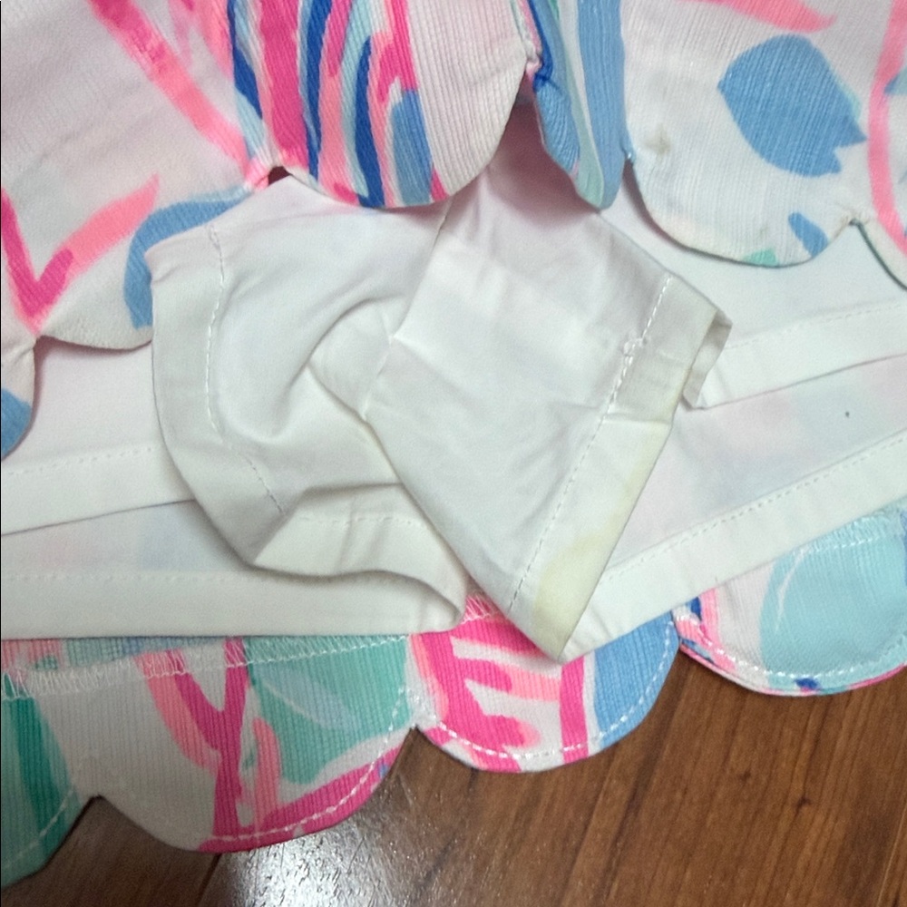Lilly Pulitzer Multicolor Leaf Print Skort - Picture 5 of 5